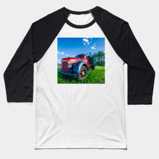 Vintage Farm Truck Baseball T-Shirt